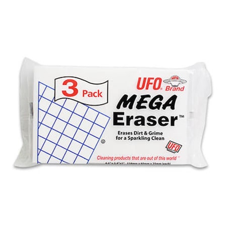 993-0060 PE White Eraser Sponges, 180PK